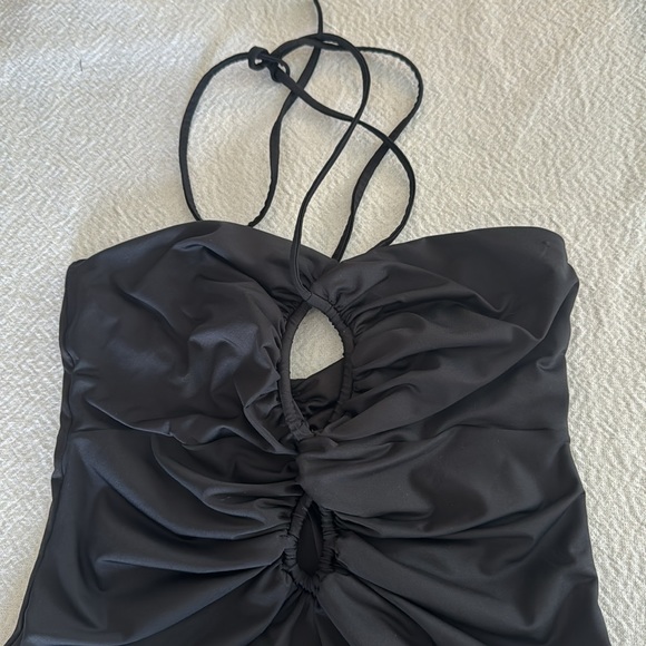 Johanna Ortiz All Night Cutout Halter Bodysuit, Small, $395 - Picture 7 of 10